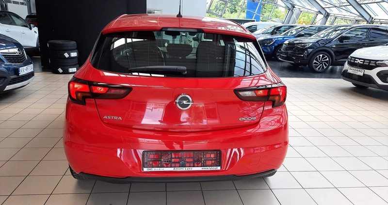 Opel Astra cena 44600 przebieg: 71364, rok produkcji 2017 z Poniec małe 466